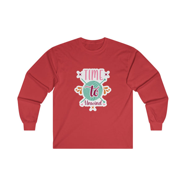 Time to Unwind Unisex Ultra Cotton Long Sleeve Tee