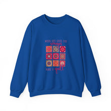 When Life Gives You Scraps Unisex Heavy Blend™ Crewneck Sweatshirt