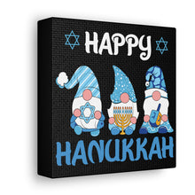 Happy Hanukkah Gnomes - Canvas Gallery Wraps