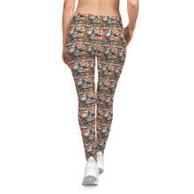 Watercolor Sewing Supplies 3 Casual Leggings
