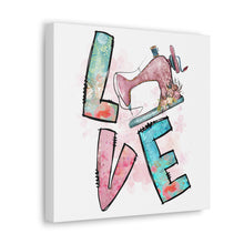 Sewing Love - Canvas Gallery Wraps