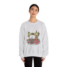 Retro Gorgeous Sewing Machine Unisex Heavy Blend™ Crewneck Sweatshirt