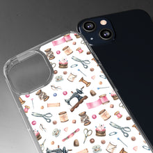 Sewing Elements White - Clear Cases