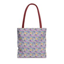 Packed Watercolor Buttons Tote Bag