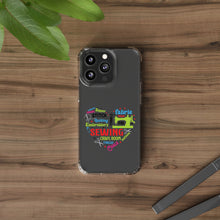 Colorful Sewing Word Cloud - Clear Cases