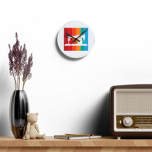Retro Sewing Machine Acrylic Wall Clock