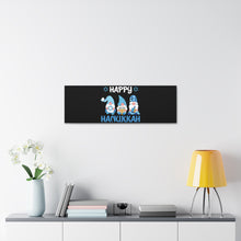 Happy Hanukkah Gnomes - Canvas Gallery Wraps