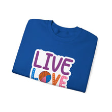 Live Love Crochet Unisex Heavy Blend™ Crewneck Sweatshirt
