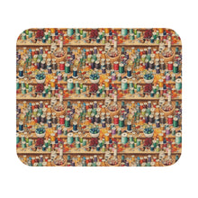 Watercolor Sewing Supplies 10 Mouse Pad (Rectangle)