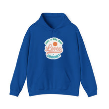 Just A Girl Crochet Unisex Heavy Blend™ Hooded Sweatshirt