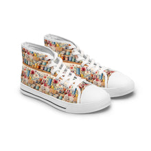 Watercolor Sewing Supplies 2 Women's High Top Sneakers