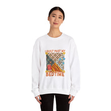 I Quilt Past My Bedtime Unisex Heavy Blend™ Crewneck Sweatshirt
