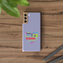 Colorful Sewing Word Cloud - Clear Cases