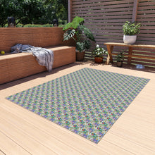 Floral Collage Pattern 1 Outdoor Rug