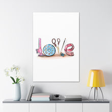 Sewing Love - Canvas Gallery Wraps
