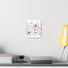 Sewing Elements White - Canvas Gallery Wraps