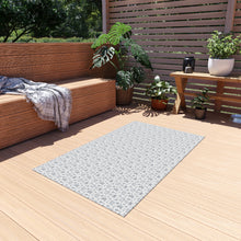 Outlined Sewing Elements Outdoor Rug