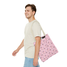 Sewing Elements Pink Tote Bag