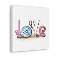 Sewing Love - Canvas Gallery Wraps