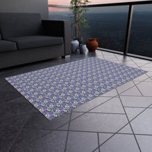 Floral Collage Pattern 2 Outdoor Rug