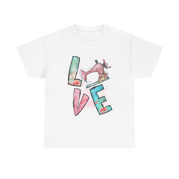 Sewing Love Unisex Heavy Cotton Tee