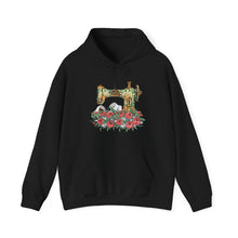 Retro Gorgeous Sewing Machine Unisex Heavy Blend™ Hooded Sweatshirt