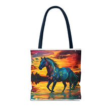 Colorful Modern Horse Tote Bag