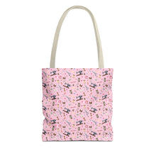 Sewing Elements Pink Tote Bag