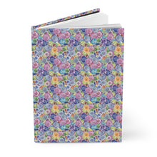 Packed Watercolor Buttons Hardcover Journal Matte