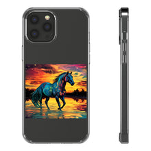 Colorful Modern Horse - Clear Cases