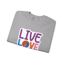 Live Love Crochet Unisex Heavy Blend™ Crewneck Sweatshirt
