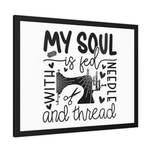 My Soul Is Fed Framed Paper Posters