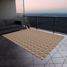 Watercolor Sewing Supplies 2 Outdoor Rug