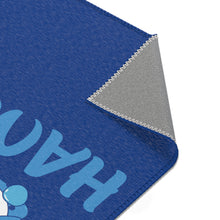 Happy Hanukkah Gnomes Area Rugs - Blue