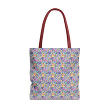 Packed Watercolor Buttons Tote Bag