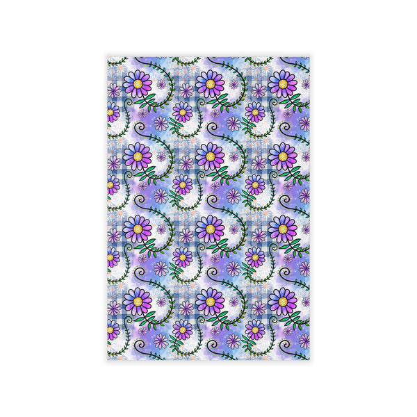 Floral Collage Pattern 2 Wall Decals