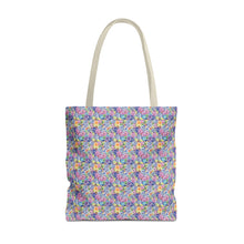 Packed Watercolor Buttons Tote Bag