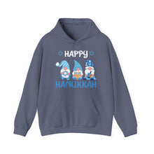 Happy Hanukkah Gnomes Unisex Heavy Blend™ Hooded Sweatshirt