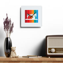 Retro Sewing Machine Acrylic Wall Clock