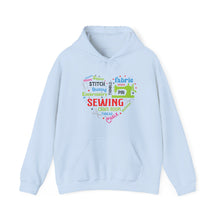 Colorful Sewing Word Cloud Unisex Heavy Blend™ Hooded Sweatshirt