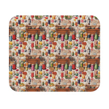 Watercolor Sewing Supplies 11 Mouse Pad (Rectangle)