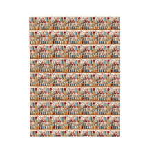 Watercolor Sewing Supplies 2 Velveteen Plush Blanket