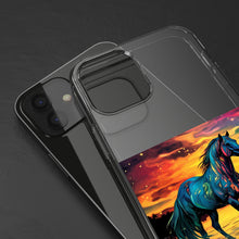 Colorful Modern Horse - Clear Cases