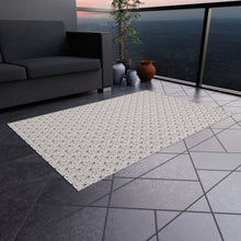 Sewing Elements White Outdoor Rug