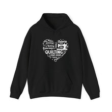 Quilting Word Cloud Unisex Heavy Blend™ Hooded Sweatshirt