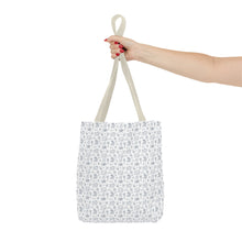 Outlined Sewing Elements Tote Bag