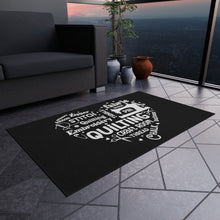 Quilting Word Cloud Outdoor Rug