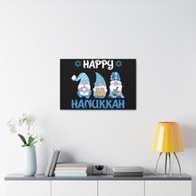 Happy Hanukkah Gnomes - Canvas Gallery Wraps