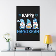 Happy Hanukkah Gnomes - Canvas Gallery Wraps