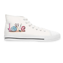 Sewing Love Women's High Top Sneakers